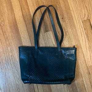 Patricia Nash dark teal tote.